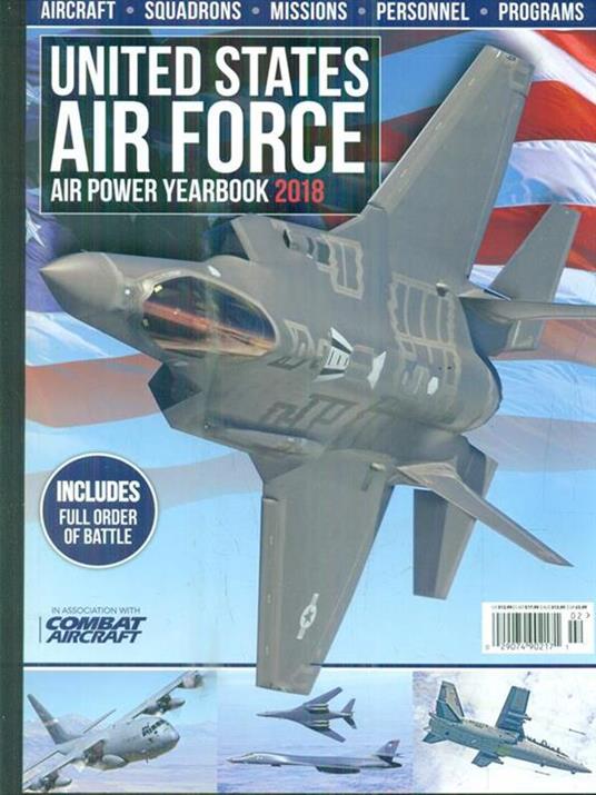 United States Air Force. Air Power yearbook 2018 - copertina