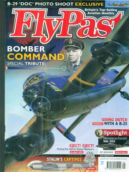 Fly Past / January 2017 - copertina