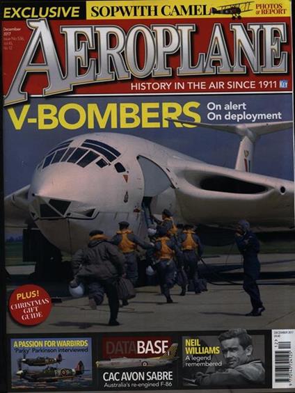 Aeroplane. December 2017 Vol. 45, No. 12 - copertina
