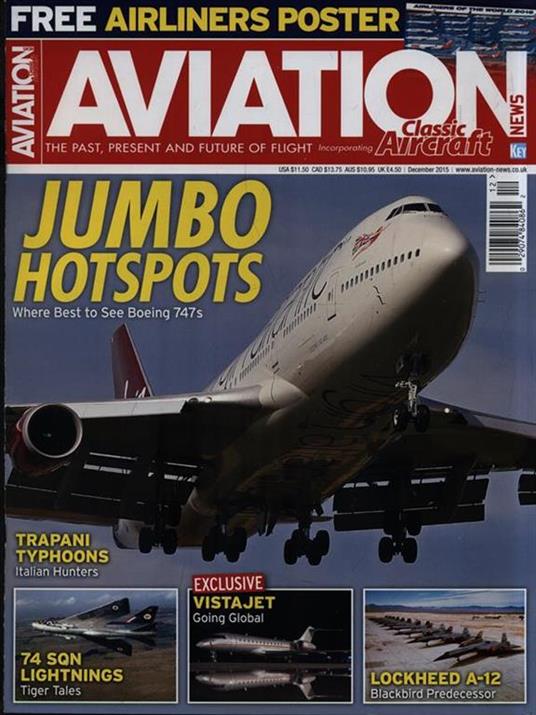 Aviation News December 2015 - copertina