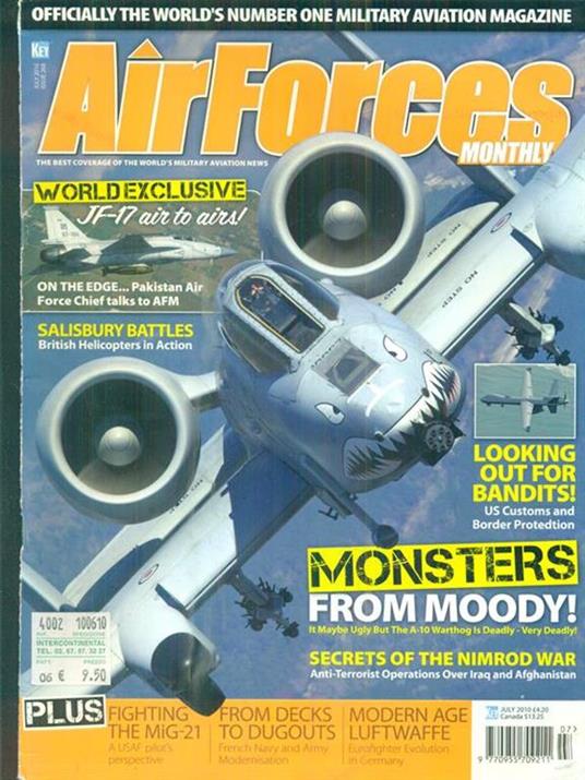 Air Forces / July 2010 - copertina