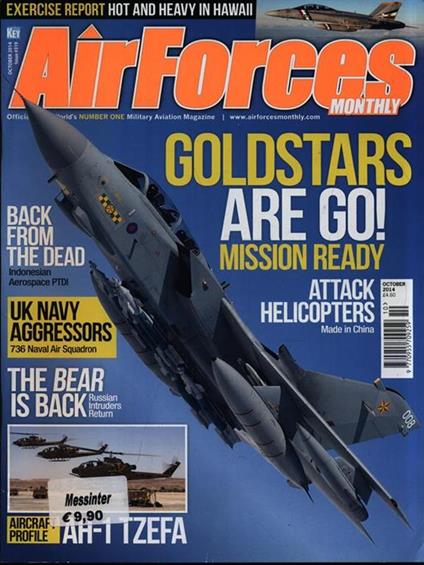 AirForces Monthly. October 2014 - copertina