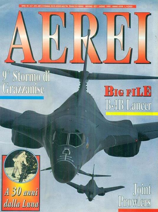 Aerei n.7/ Luglio 1999 - copertina