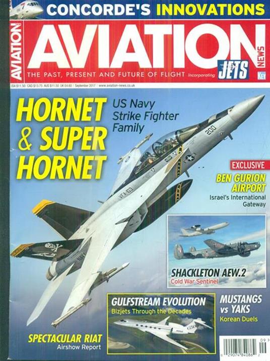 Aviation News. September 2017 - copertina