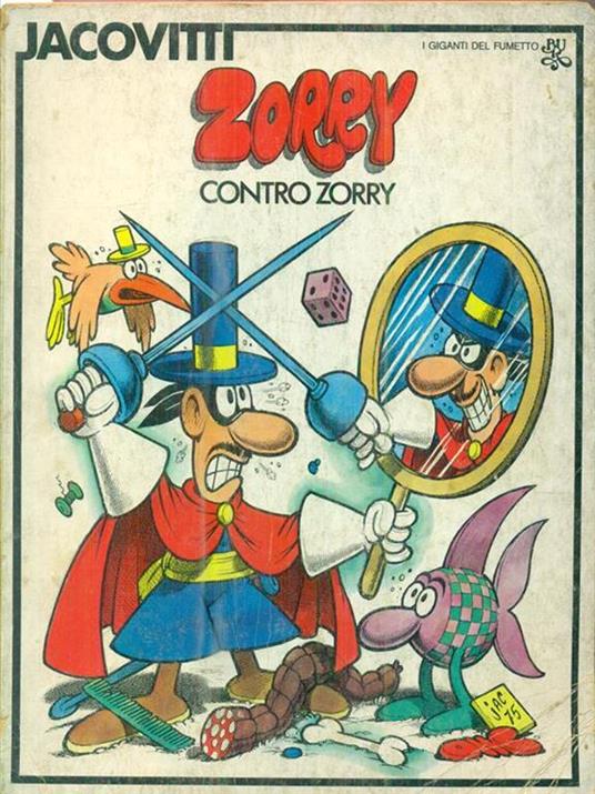 Zorry Contro Zorry - Benito Jacovitti - copertina