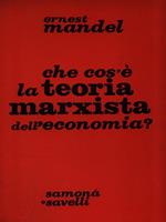 Che cos'è la teoria marxista dell'economia?