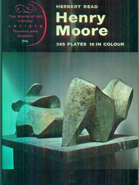 Henry Moore - Herbert Read - copertina