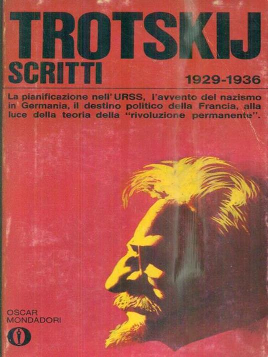 Scritti 1929-1936 - Lev Trotsky - copertina
