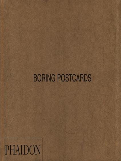Boring Postcards: USA - copertina
