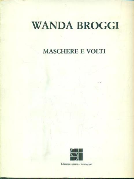Wanda Broggi. Maschere e volti - copertina