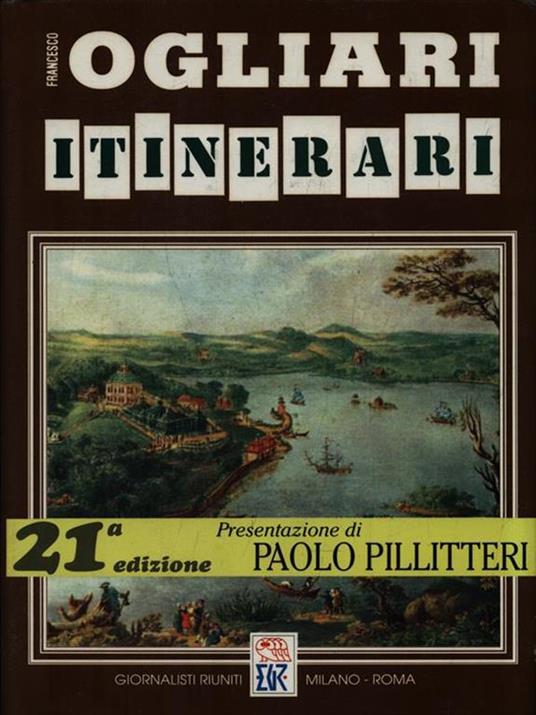 Itinerari - Ogliari Francesco - copertina