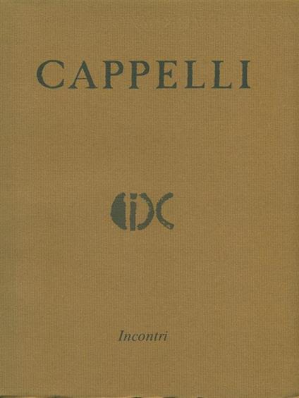 Giovanni Cappelli - Dipinti - copertina
