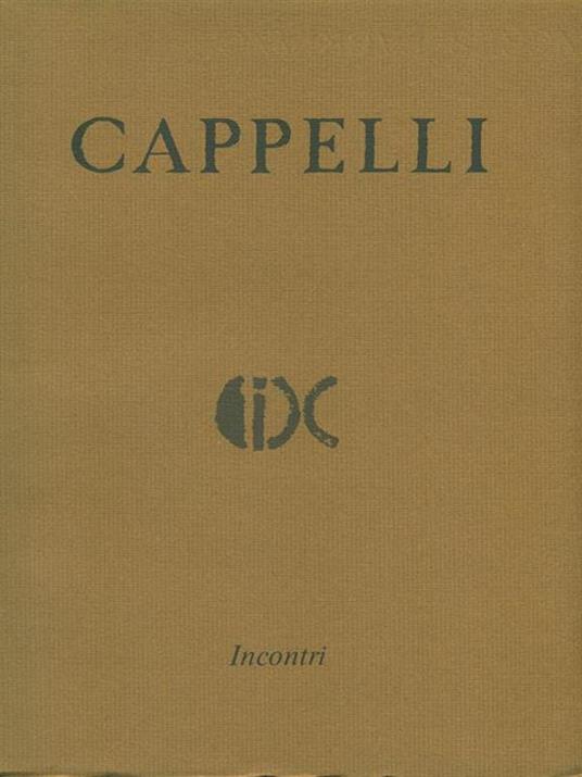 Giovanni Cappelli - Dipinti - copertina