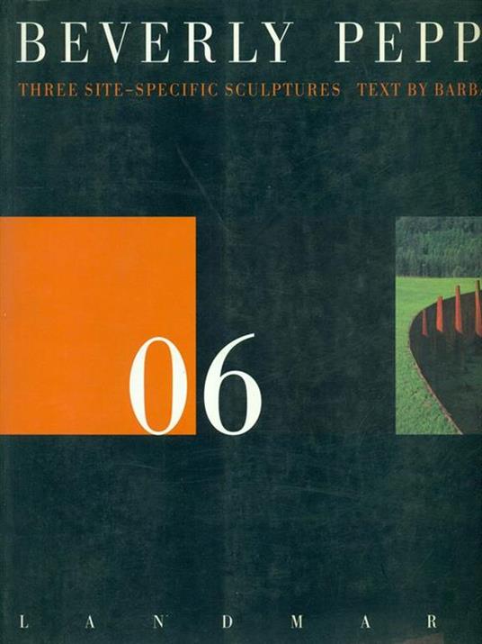 Beverly Pepper - Barbara Rose - copertina