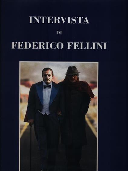 Intervista di Federico Fellini - copertina