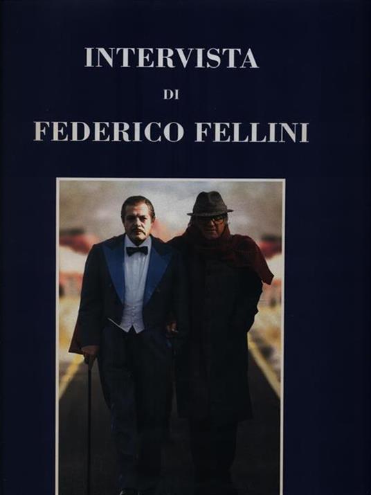 Intervista di Federico Fellini - copertina