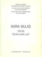 Maria Mulas 1970-90 Scrittura della luce