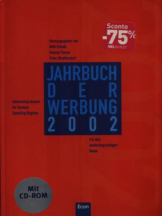 Jahrbuch der Werbung 2002 - copertina