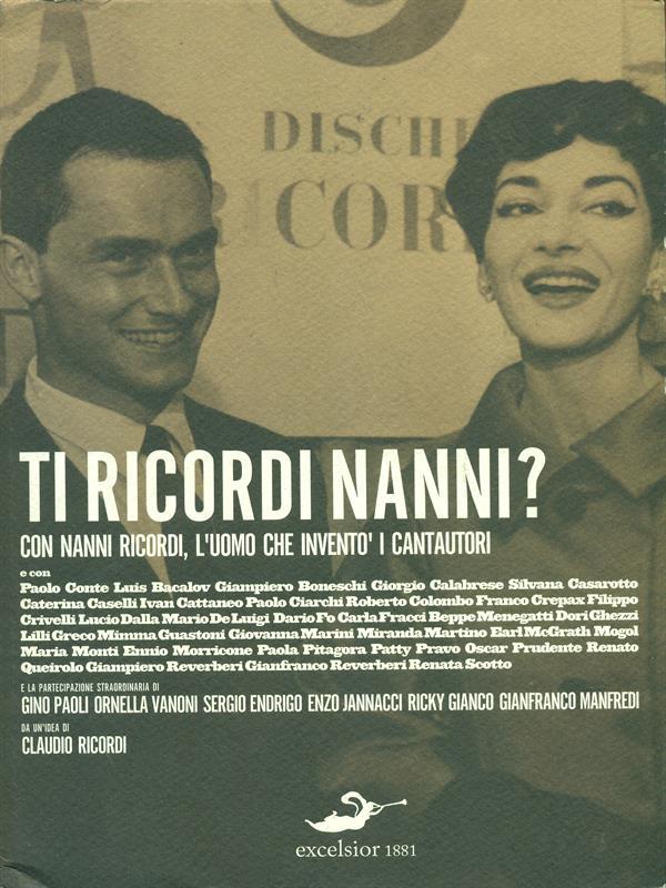 Ti ricordi Nanni? L'uomo che inventò i cantautori