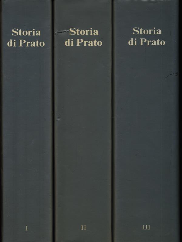 Storia di Prato. 2 Volumi