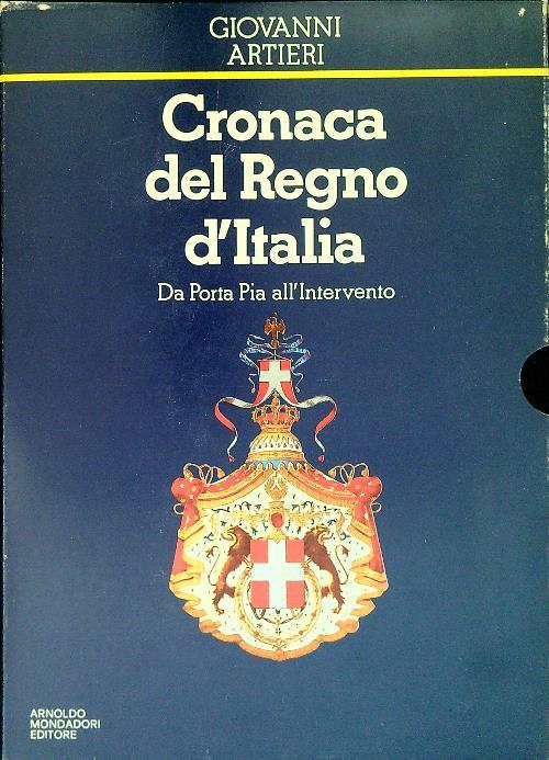 Cronaca del Regno d'Italia. Volume 1