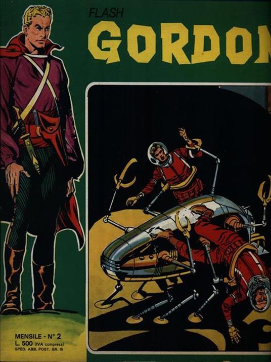 Flash Gordon N. 2 Settembre 1973 - copertina