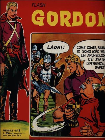 Flash Gordon N. 3 Ottobre 1973 - copertina