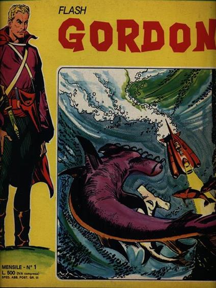 Flash Gordon N. 1 Agosto 1973 - copertina