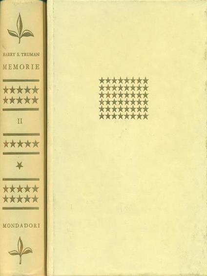 Memorie 2 vv - Harry S. Truman - copertina