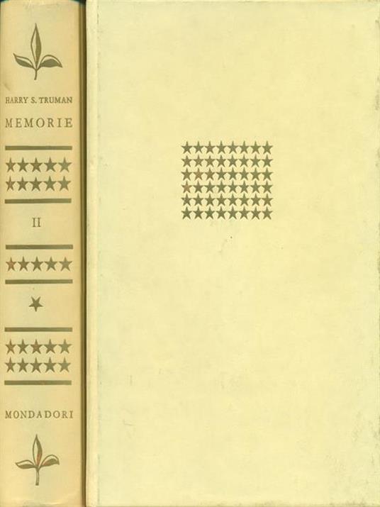 Memorie 2 vv - Harry S. Truman - copertina