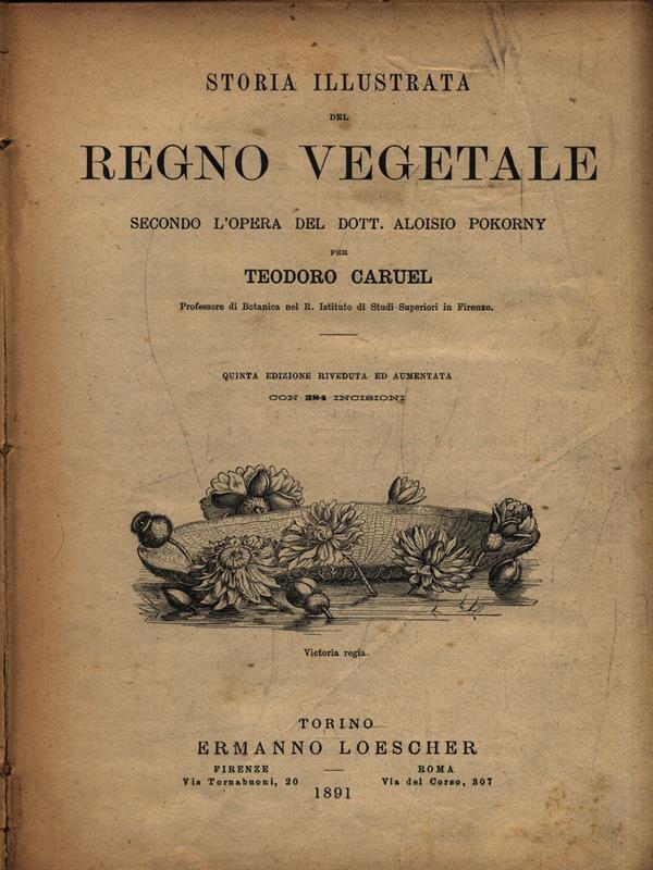 Botanica. Storia Illustrata del Regno Vegetale