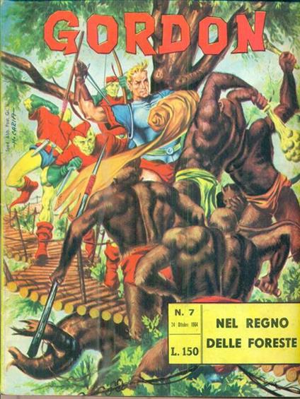 Gordon n.7/Ottobre 1964 - copertina