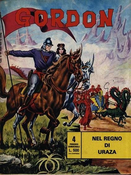 Gordon 4. Nel Regno di Uraza - Con Adesivi - copertina