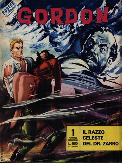 Gordon 1. Il razzo celeste - Con Poster - copertina