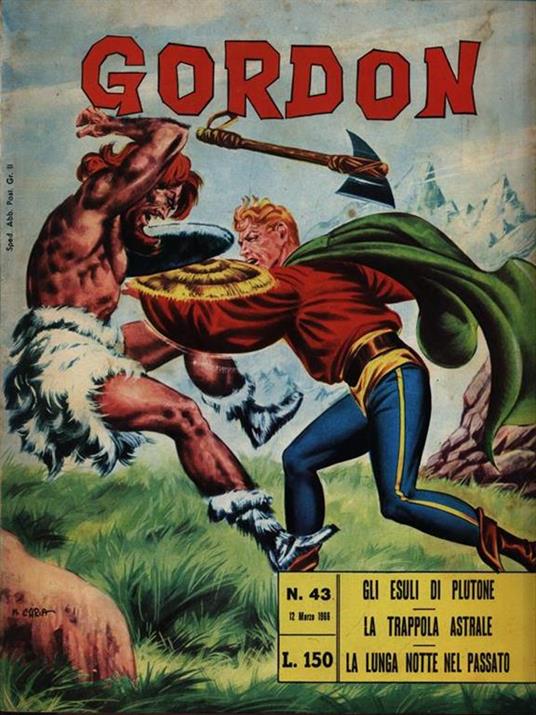 Gordon N. 43/12 Marzo 1966 - copertina