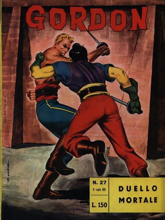 Gordon N. 27/31 Luglio 1965 - copertina