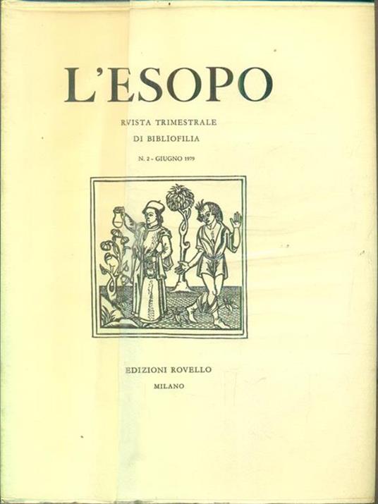L' Esopo. n 2 / giugno 1979 - copertina