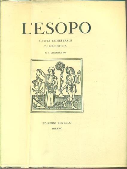 L' Esopo n.8/ dicembre 1980 - copertina