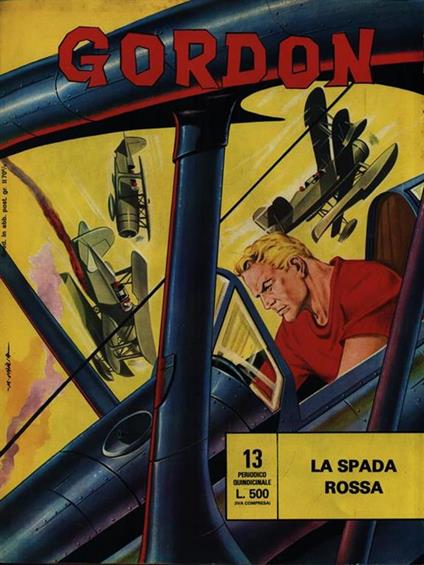 Gordon 13. La spada rossa - copertina