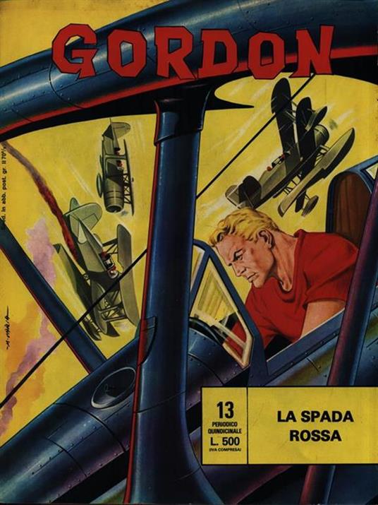 Gordon 13. La spada rossa - copertina