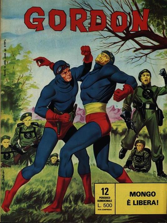 Gordon 12. Mongo è libera! - copertina
