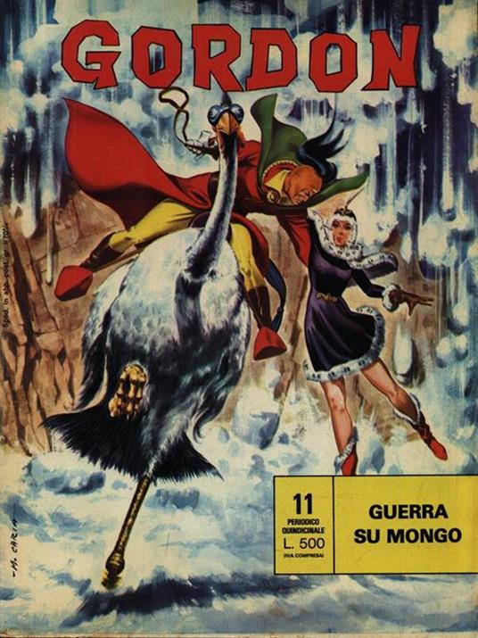 Gordon 11. Guerra su Mongo - copertina