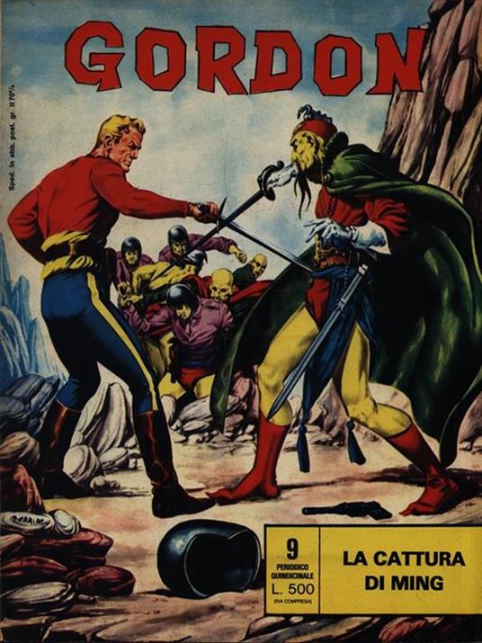 Gordon 9. La cattura di Ming - copertina
