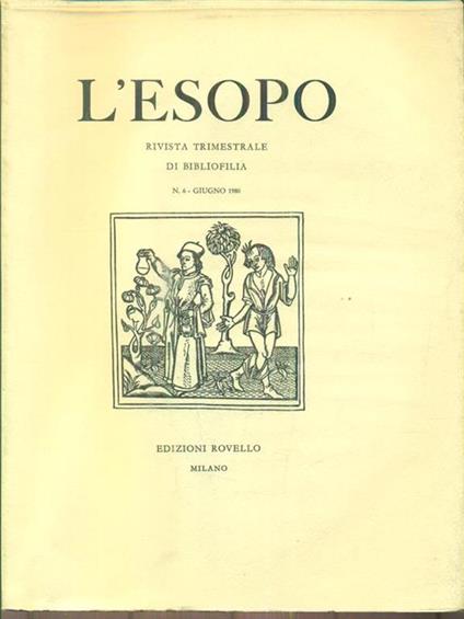 L' esopo n. 6/giugno 1980 - copertina