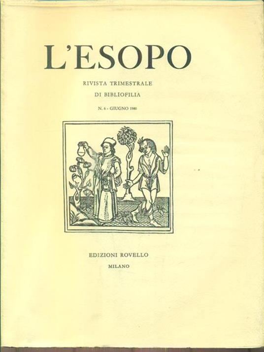 L' esopo n. 6/giugno 1980 - copertina