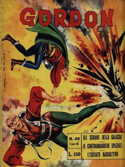 Gordon N. 45/9 Aprile 1966 - copertina