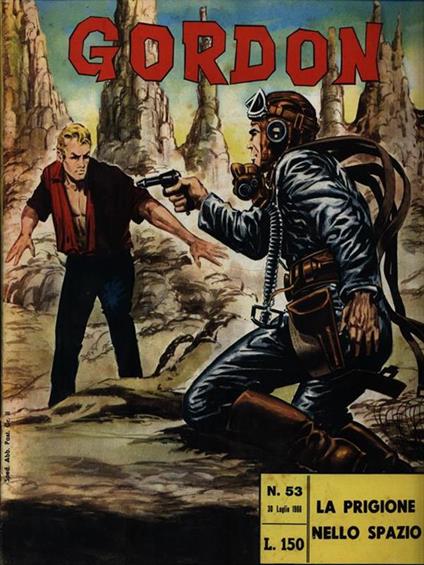 Gordon N. 53/30 Luglio 1966 - La prigione nello spazio - copertina