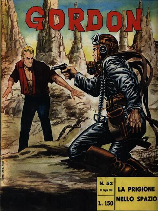 Gordon N. 53/30 Luglio 1966 - La prigione nello spazio - copertina