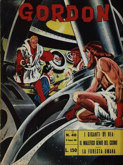 Gordon N. 40/29 Gennaio 1966 - copertina