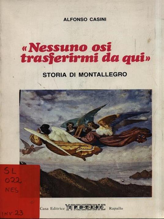 Nessuno osi trasferirmi da qui - Alfonso Casini - 2